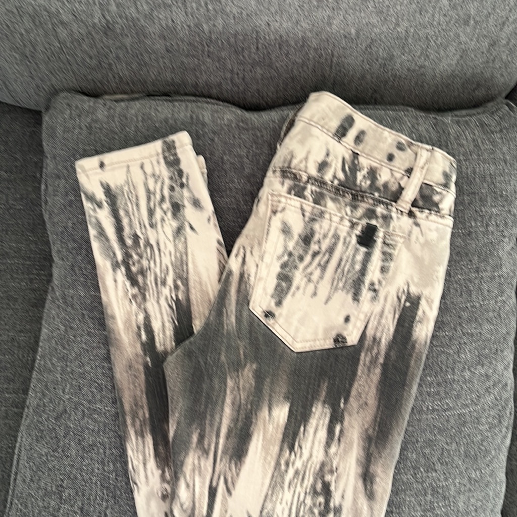 Joe’s Jeans Tie-Dye Straight Leg Jeans.